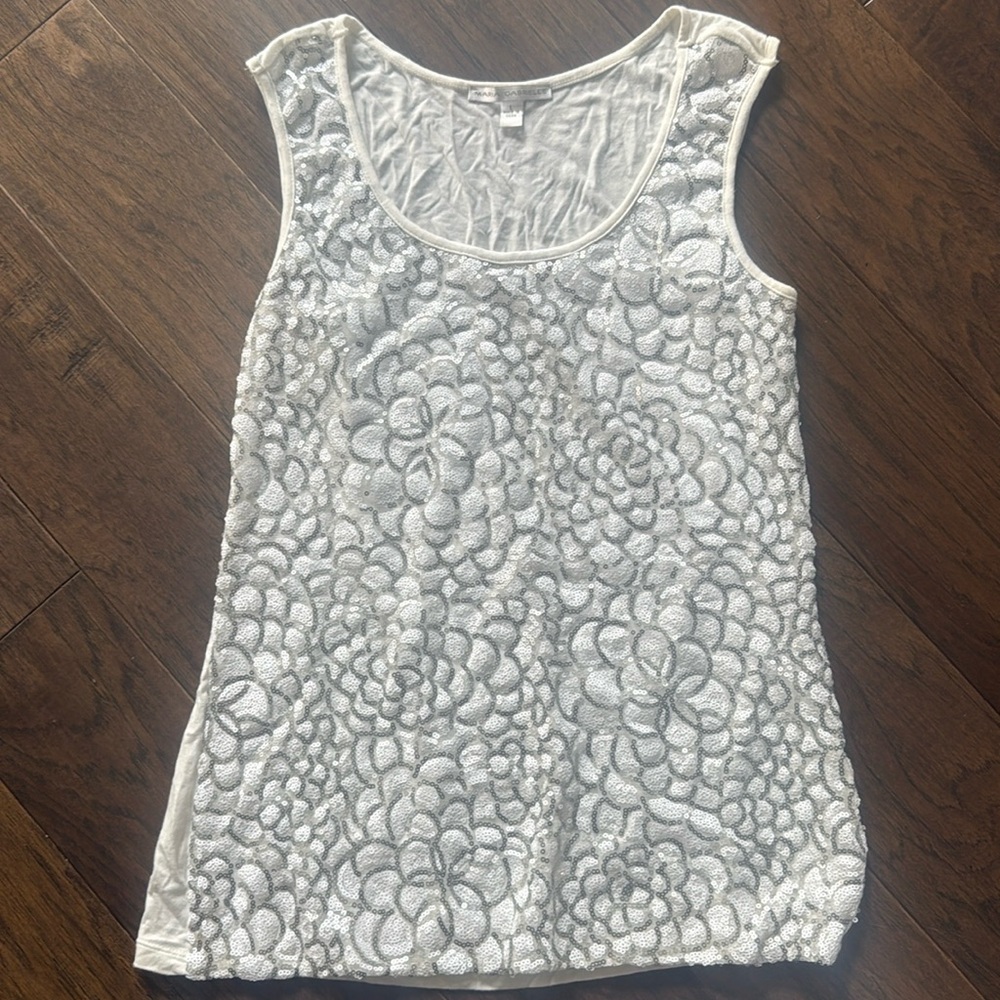Dressy Sequined Tank Top